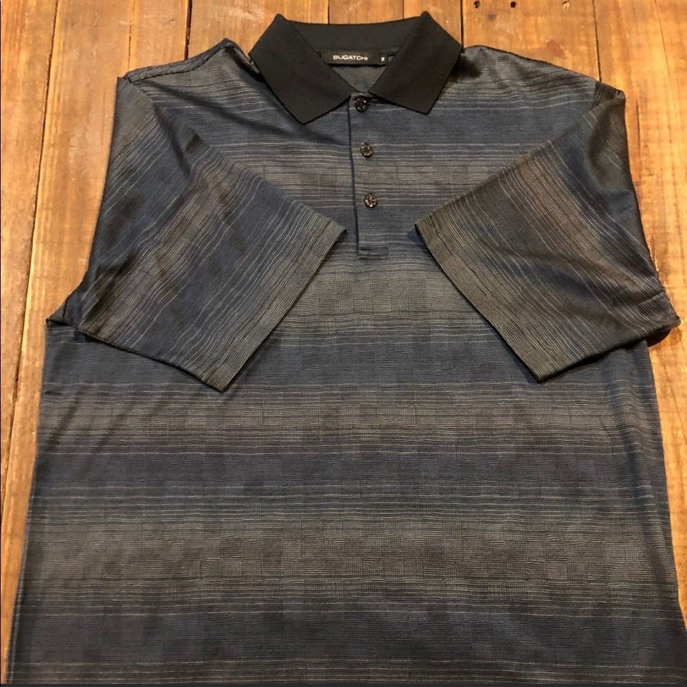 Men’s Bugatchi multi color polo